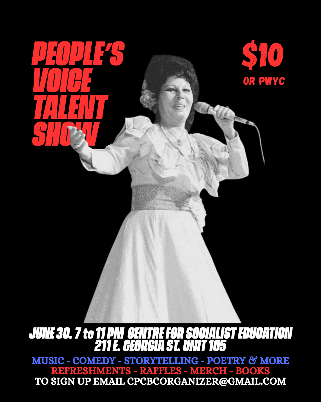 Third Annual People’s Voice Talent Show Fundraiser